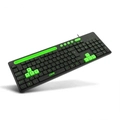 Teclado Gamer Multilaser Usb Com Suporte de Smartphone Verde - TC265