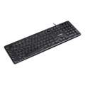 Teclado Usb Multimidia Slim Chocolate Teclas Redondas Led Branco 1.8m - Tc200