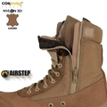 Coturno Militar Airstep Lightness Confort 8628 - Coyote (Com Zíper)