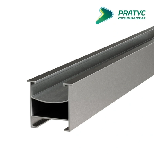 Trilho 4,8m Em Aluminio Pratyc