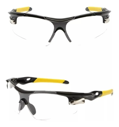 Óculos Esportivo Bike Ciclismo Mtb Speed Proteção Uv lente transparente Luke Sports