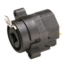 Conector Xlr Combo Santo Angelo Para Xlr e P10 Preto