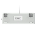 Teclado Mecânico 60% Vinik Anihi White - Switch Red - Led Rainbow - Anihiwhrd