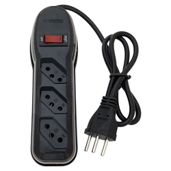 Filtro de Linha Megatron 3 Tomadas Cabo de 1M