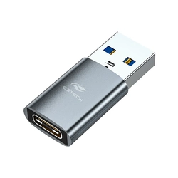 Adaptador OTG, USB-A Macho/USB-C Fêmea, OTG-10, C3Tech