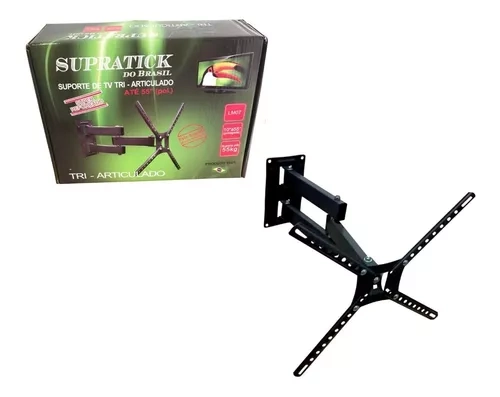 Suporte Parede Tri Articulado Tv Monitor 10 A 55 55kg Lm07