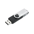 PEN DRIVE 64GB TWIST2 PRETO/PRATA - PD079 - MULTILASER