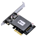 Placa Usb Vinik Com Usb 3.0 + Usb-C Tipo-C Pci-e X4 Com Low Profile - PU30C31-LP