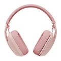 Headset Logitech Zone Vibe 100 Rosé Sem Fio - 981-001223