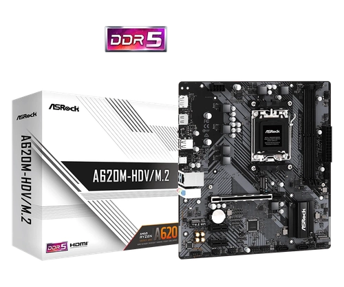 Placa Mãe Asrock AM5 DDR5 A620M-HDV