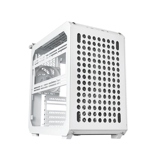 Gabinete Cooler Master Qube 500 Flatpack E-atx Lateral Vidro Temperado Branco    Q500-wgnn-s00