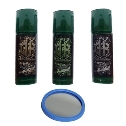 Kit Bastão de Camuflagem com Espelho Stick OK (3 Cores - 8g)