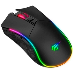 Mouse Gamer Havit, RGB, 4800 DPI, 7 Botões, Preto – MS1001S