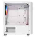 Gabinete Gamer Liketec Snow Revolution, RGB, Mid-Tower, 3x Fans, Vidro Temperado, M-ATX SKU:LC-MT-REVOLUTION-2052