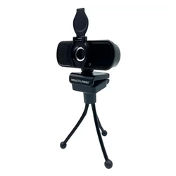 Webcam full hd 1080p com tripé noise cancelling wc055