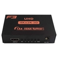 Splitter Hdmi F3 4 Portas 4K - Jc-sphmi