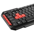 Teclado Multilaser Gamer Multimidia Red Keys - TC160