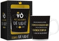 Caneca de Porcelana Premium Vô 280 ml - BRASFOOT