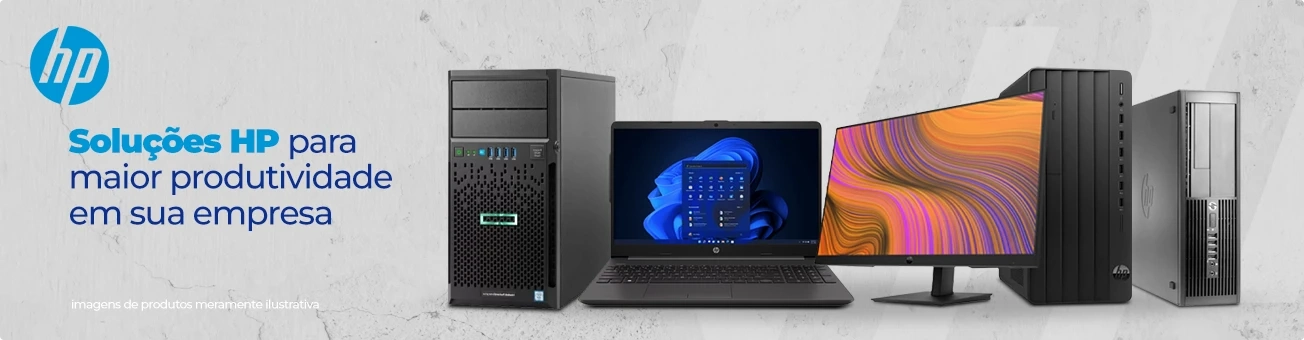 Soluções HP para maior produtividade em sua empresa.