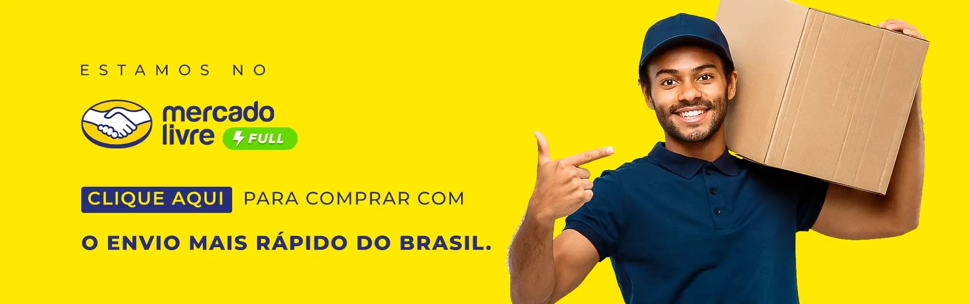 Estamos no Mercado Livre - Clique aqui para comprar com envio mais rápido do Brasil.