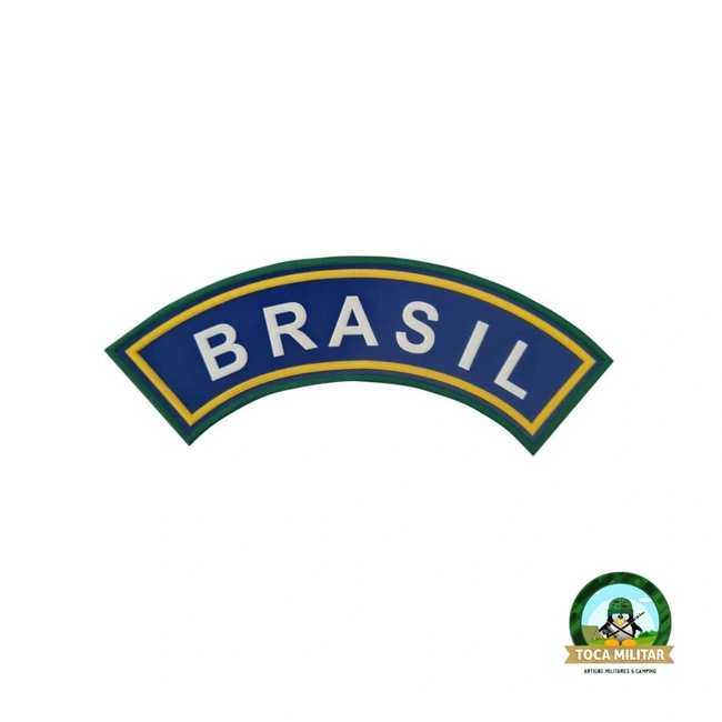 Manicaca Brasil Emborrachada - FAB (Colorida)