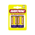 Pilha Rayovac Amarelinhas 10298 d Grande Com 2 Und 1,5v