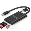 Adaptador Usb-C Tipo-C para Leitor de cartão USB3.0 OTG SD - JC-LT-TYC-U3