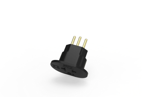 ADAPTADOR SIST 2P T 10A 250V PRETO ENERBRAS