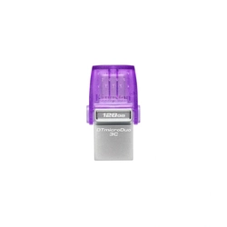 Pen Drive Kingston 128gb Microduo Usb c e a - Dtduo3cg3/128gbi