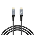 Cabo USB 4.0 Usb-c- Usb-c 1M C3tech 40gbps 240w - Cb-p1000gy