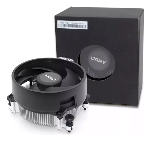 Cooler para Processador AMD Original Wraith Stealth AM4 - 712-000046