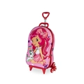Mochila Escolar Infantil de Rodinha + Lancheira Moranguinho - Maxgard