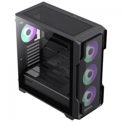 Gabinete Gamer Siege - Mid Tower, USB 3.0+2.0, Lateral Vidro - Gamemax