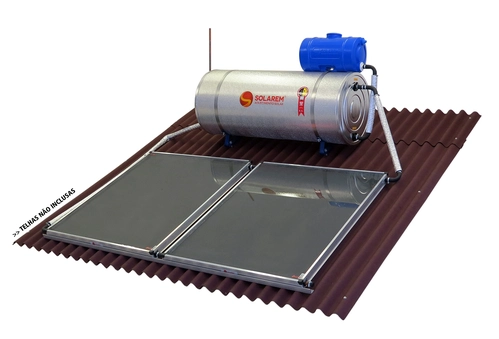 Kit 2 Coletores  e Reservatório 200 Litros - Solarkit SK5 - SOLAREM