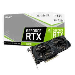 Placa De Video 12GB RTX3060 PNY - VCG306012DFMPB