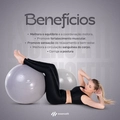Bola Pilates Suíça Yoga 65cm Ginástica Alta Performance EssenceFit