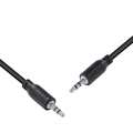 Cabo P2 3.5mm Macho para P2 3.5mm Macho 28awg Puro Cobre 2 Metros - P35m-2