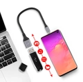 Cabo Adaptador OTG, USB-C, Macho/USB-A Fêmea OTG-50 C3Tech
