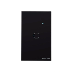 Interruptor Inteligente Touch Wi-fi 1 Tecla Preto Ews 1001 4850014
