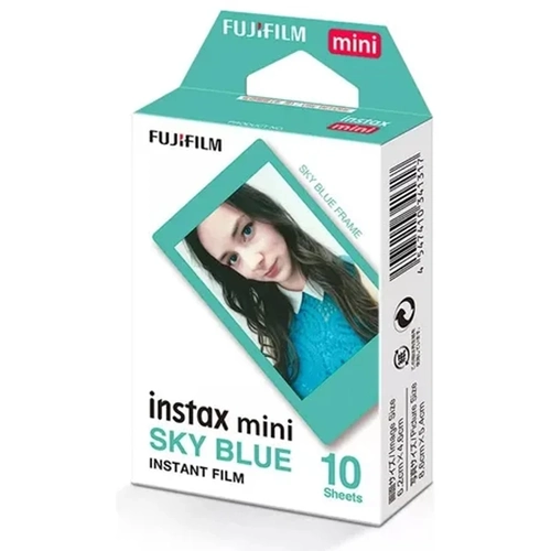 Filme Instantâneo Instax Mini 10 Poses - Sky Blue
