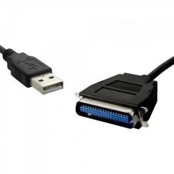 Cabo USB Para Paralelo 36 Pinos Storm 1.8m Preto - 66839