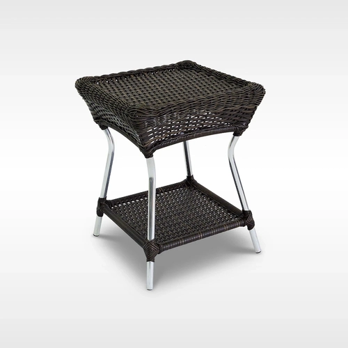 Mesa Lateral em Fibra Sintética e Alumínio Maresias