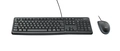Kit Teclado e Mouse Logitech MK120, Design Confortável, Durável e Resistente à Respingos, Layout ABNT2 - 920-004429