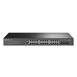 Switch Tp-link 24 Portas 4 Slots Sfp Gerenciável - Tl-sg3428