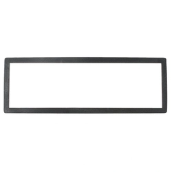 Contra Frente Plastica Permak Fiat Uno Preta 81