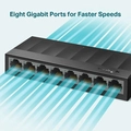 Switch 8 Portas Gigabit 10/100/1000 Tp-link - Ls1008g