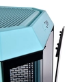 Gabinete Gamer Thermaltake The Tower 300, Painel de Vidro, Micro-Tower, 2x Fans 140mm, Turquoise - CA-1Y4-00SBWN-00