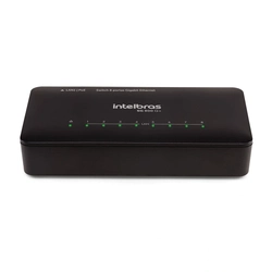 Switch Intelbras 8 Portas Gigabit 10/100/1000 - Sg 800q+