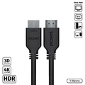 Cabo Hdmi 2.0 Macho 4k/60hz - Preto - 1 Metro - Phm20-1