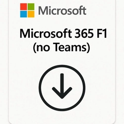 Microsoft 365 F1 (no Teams) 1 Ano Csp - Cfq7ttc0mbmd-02t